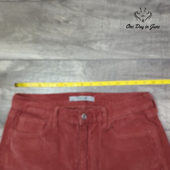 Joe's Jeans High Rise Brick Corduroy Pants Size 31 (12) - Picture 3 of 6